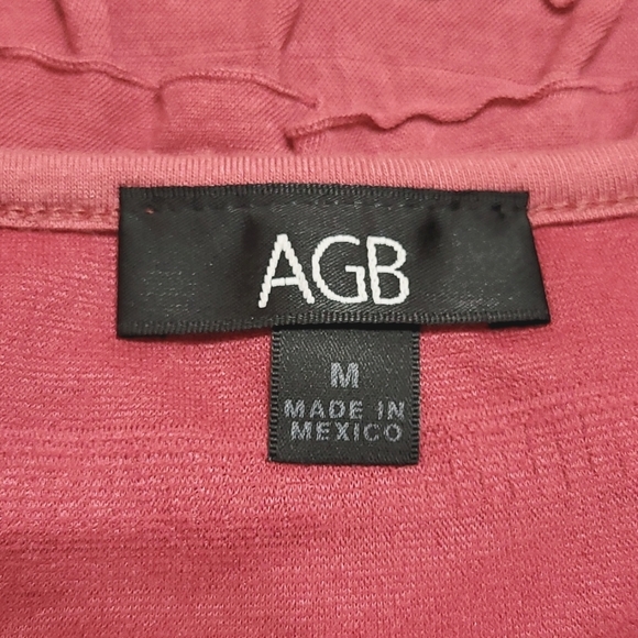 AGB - Pink Ruffle Top (Ladies Medium) - Picture 3 of 11